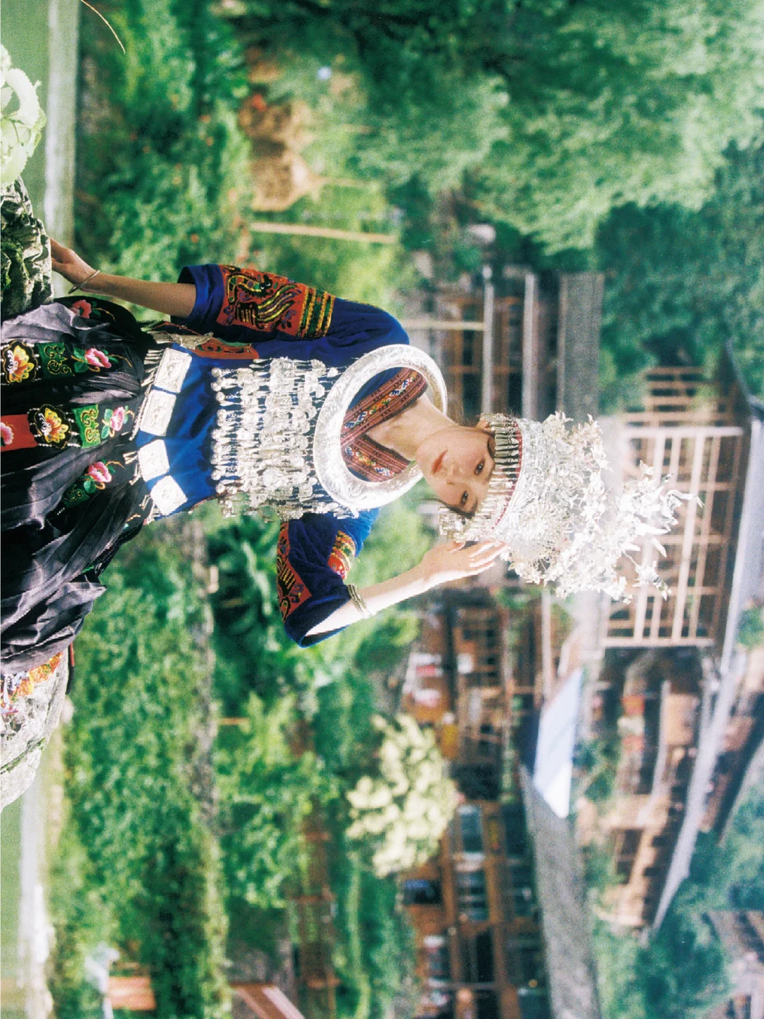 在郎德拍照时体验到两种天气是什么感觉