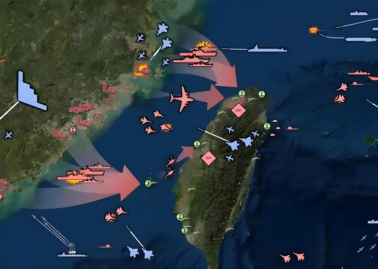 中国围岛动作释放强烈信号！台海棋局早已变了味！真相不是只盯台湾内部，而是看谁敢把
