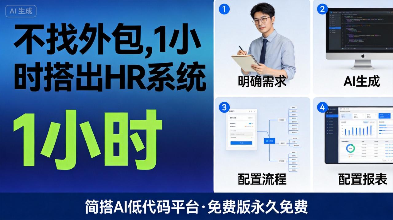 中小企业找外包开发一套HR系统要花多少钱？我算了一笔账，结果出乎意料
最近和几个