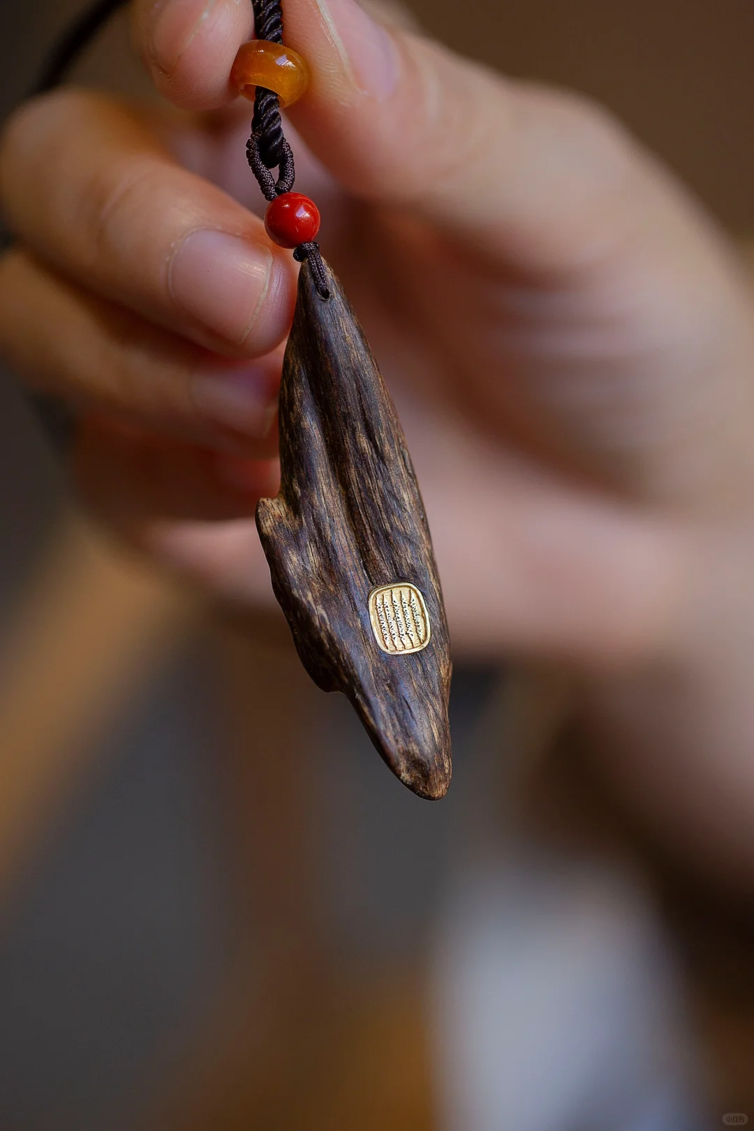 把好运戴身上准没错❗️五条经文沉香寓意超级