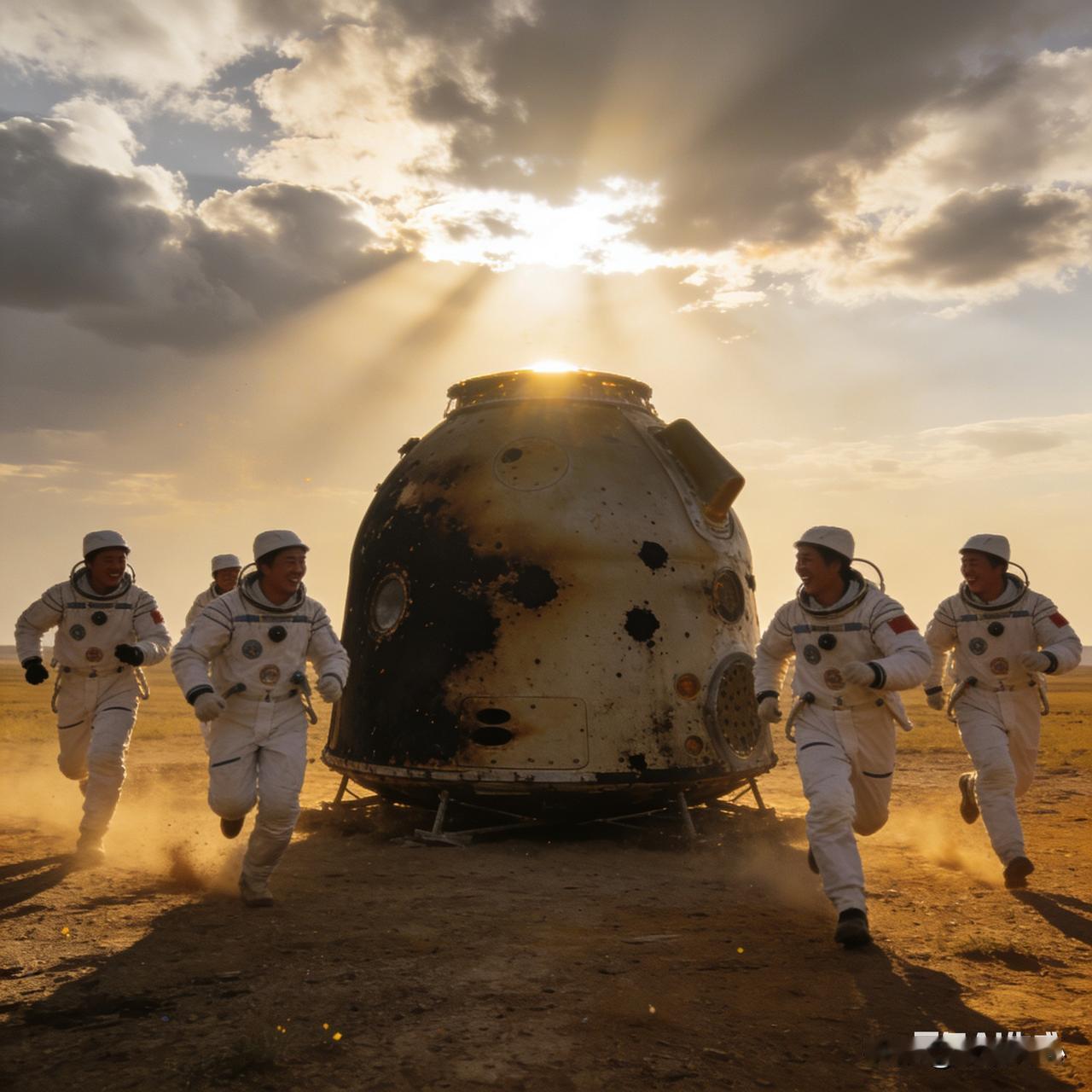 此次着陆意义非凡，它是在遭遇太空微小碎片撞击、舷窗出现贯穿性裂纹的艰难状况下完成