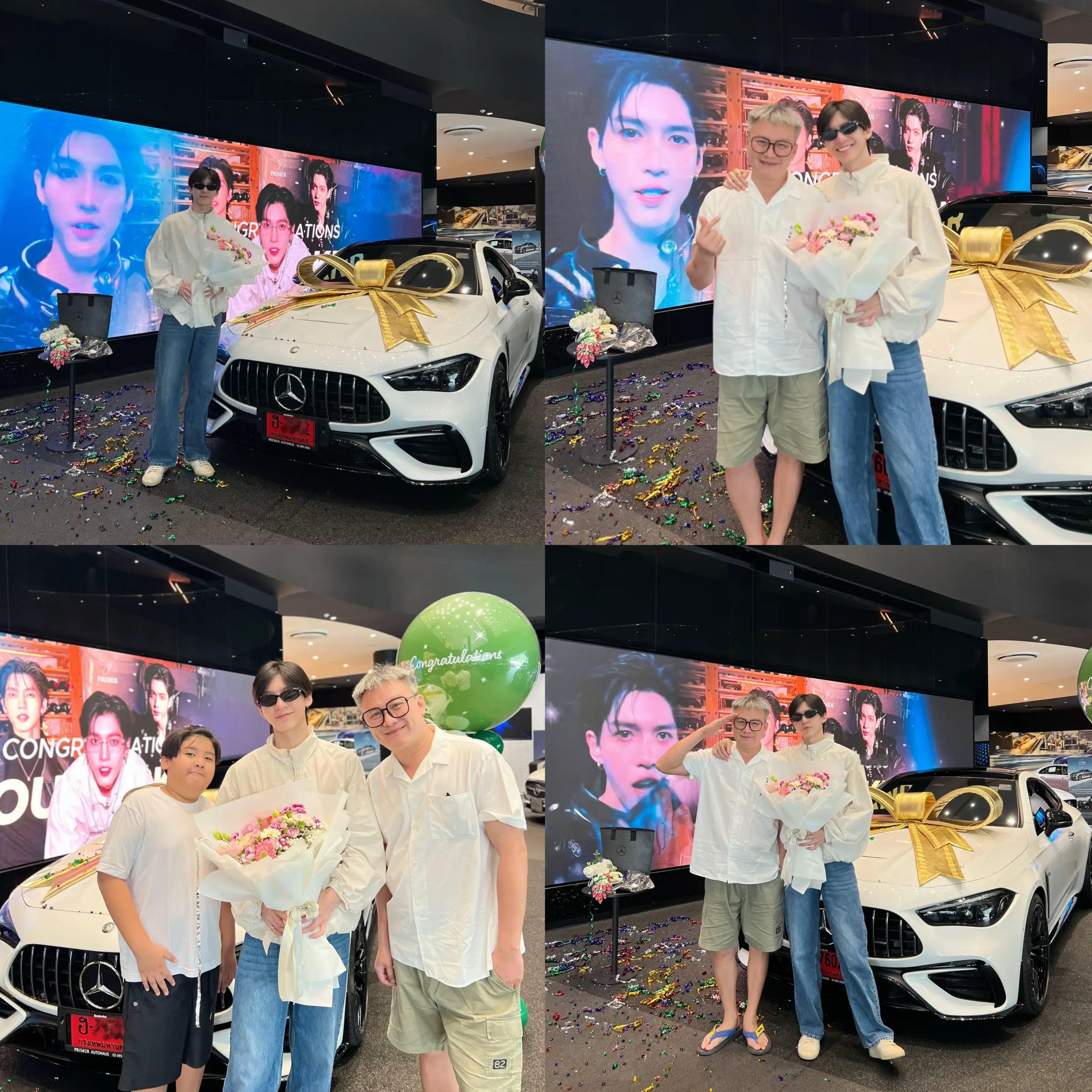 aouboom 哎呀呀！！恭喜Aou提新车👏🏻 