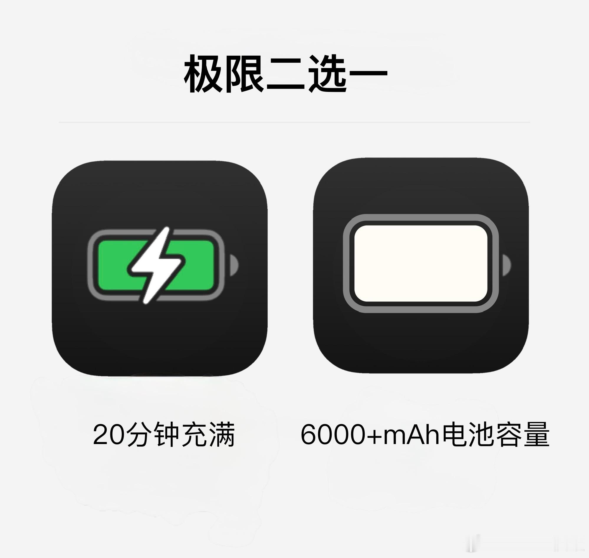 如果你来重新设计iPhone的电池续航方案你选哪个？[并不简单] 