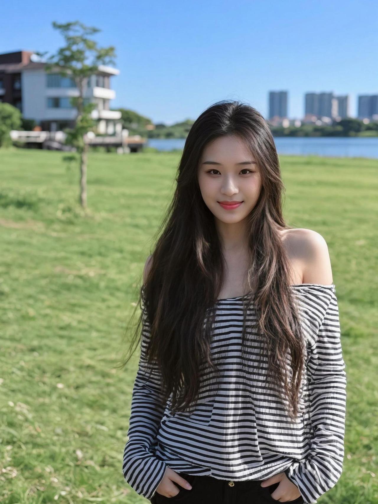 把春天的花穿在身上，把岁月的柔藏在眼底，光影流转间，是不被定义的美，是独属于你的