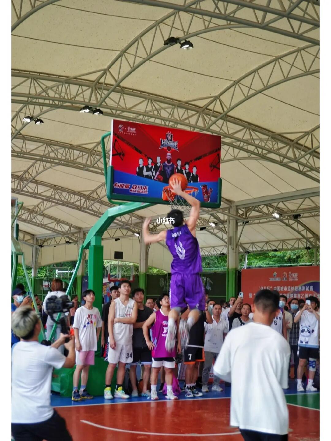 东莞篮球挑战赛‼️ 现场太激烈了