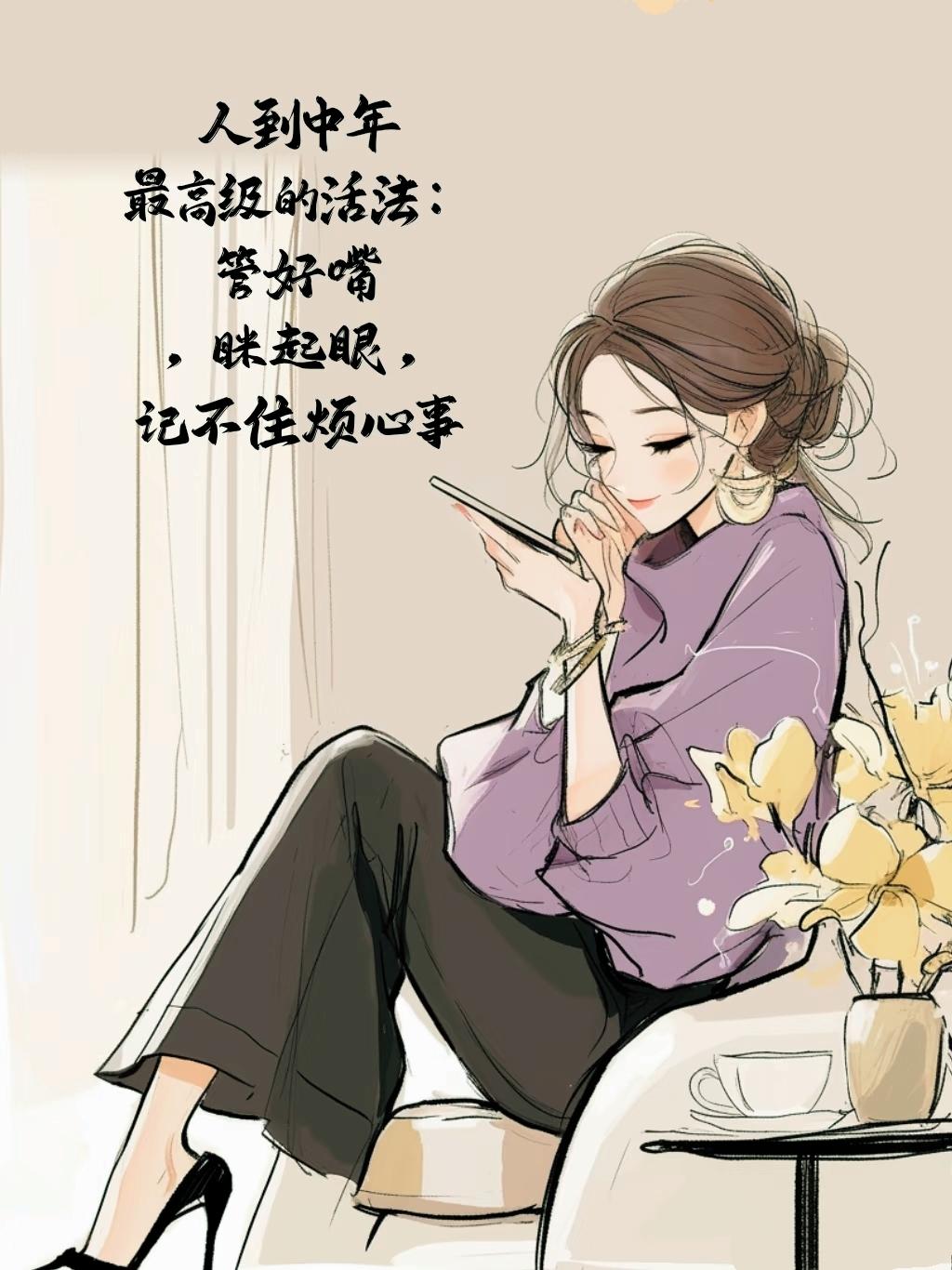 人到中年，好像突然就懂了很多从前嗤之以鼻的道理。小时候盼着长大，觉得成年人的世界