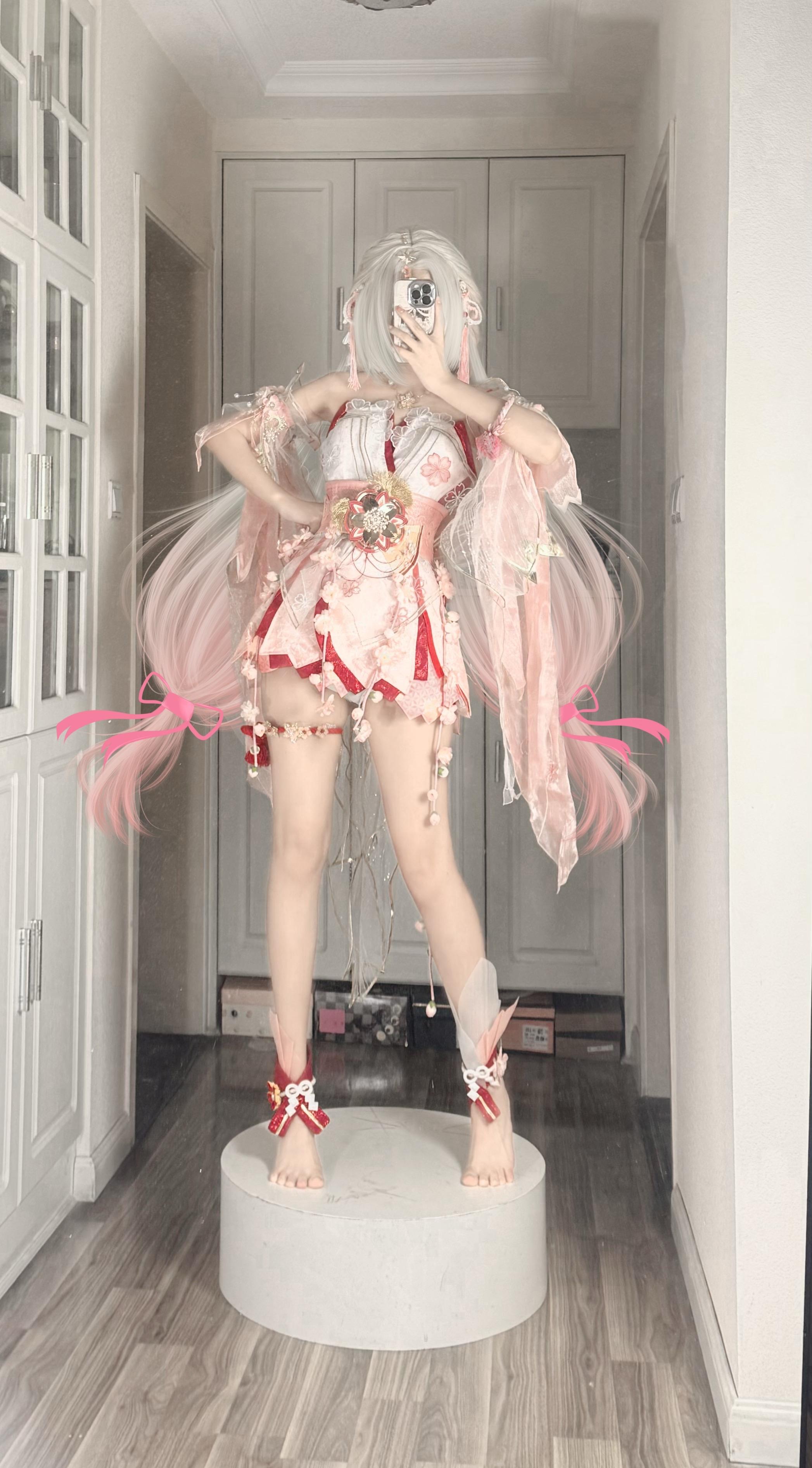 胖了诶。 衣服是 家的