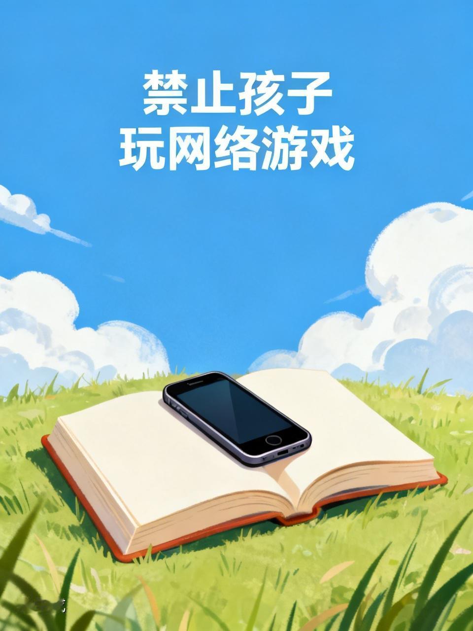 我坚定认为应该禁止孩子玩网络游戏。现在网上声音两极分化，有人说游戏能解压，可很多
