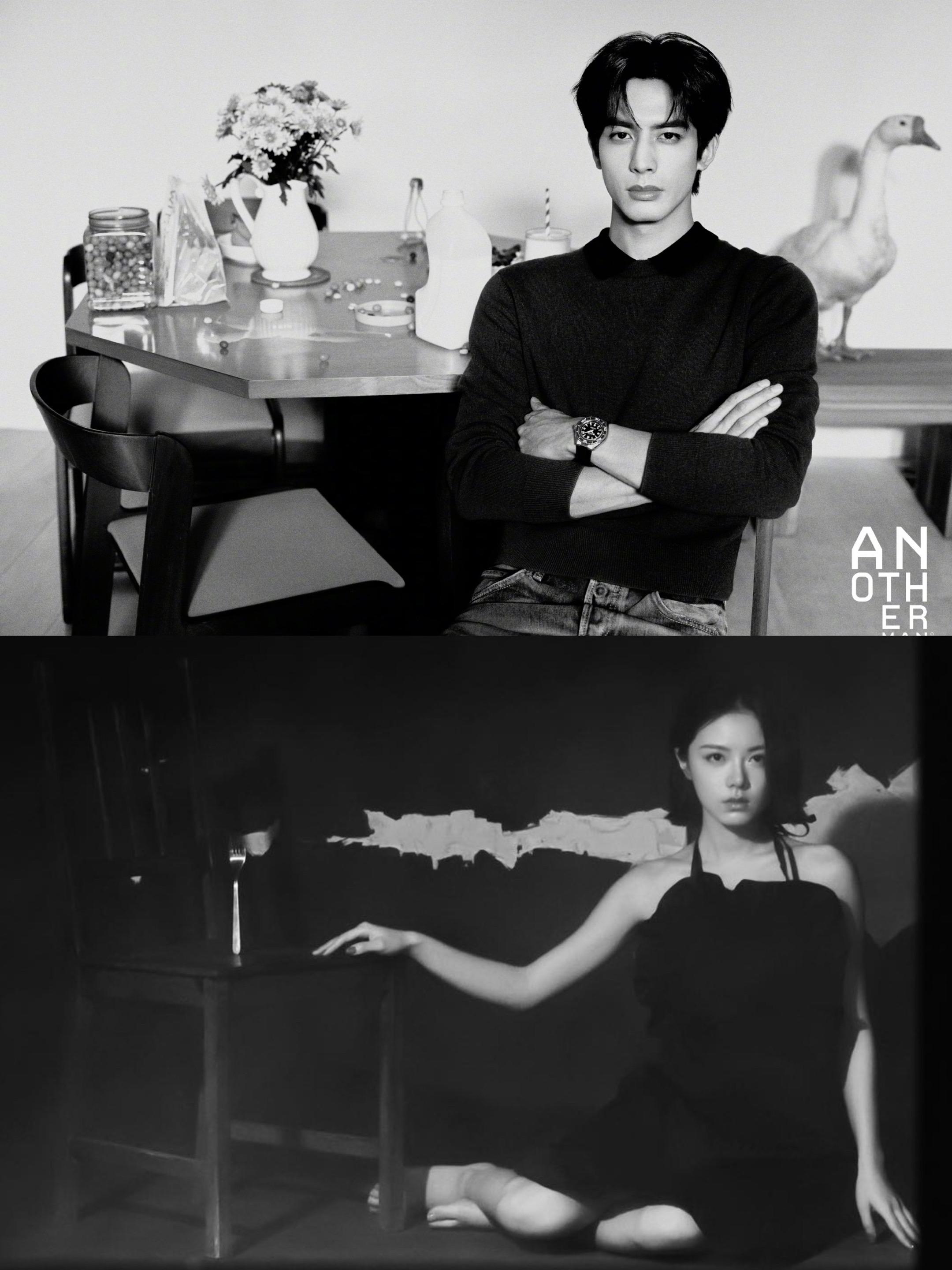 两位对我的眼睛很友好。