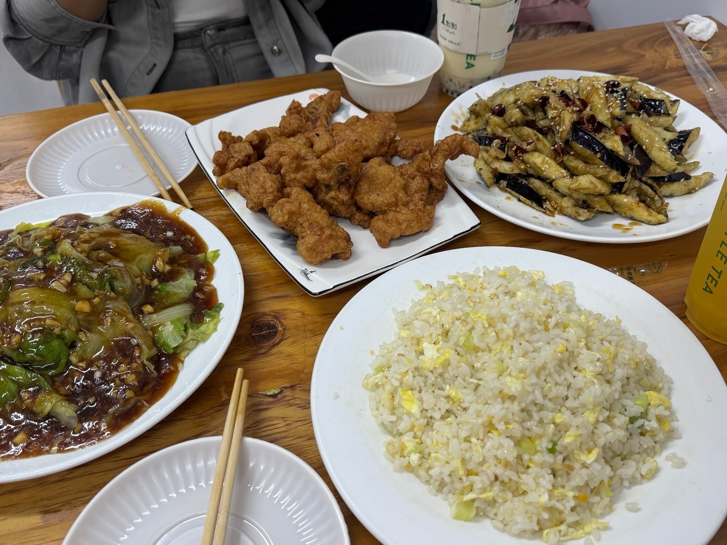 只有这种美味的食物才值得我出来排队 ​​​