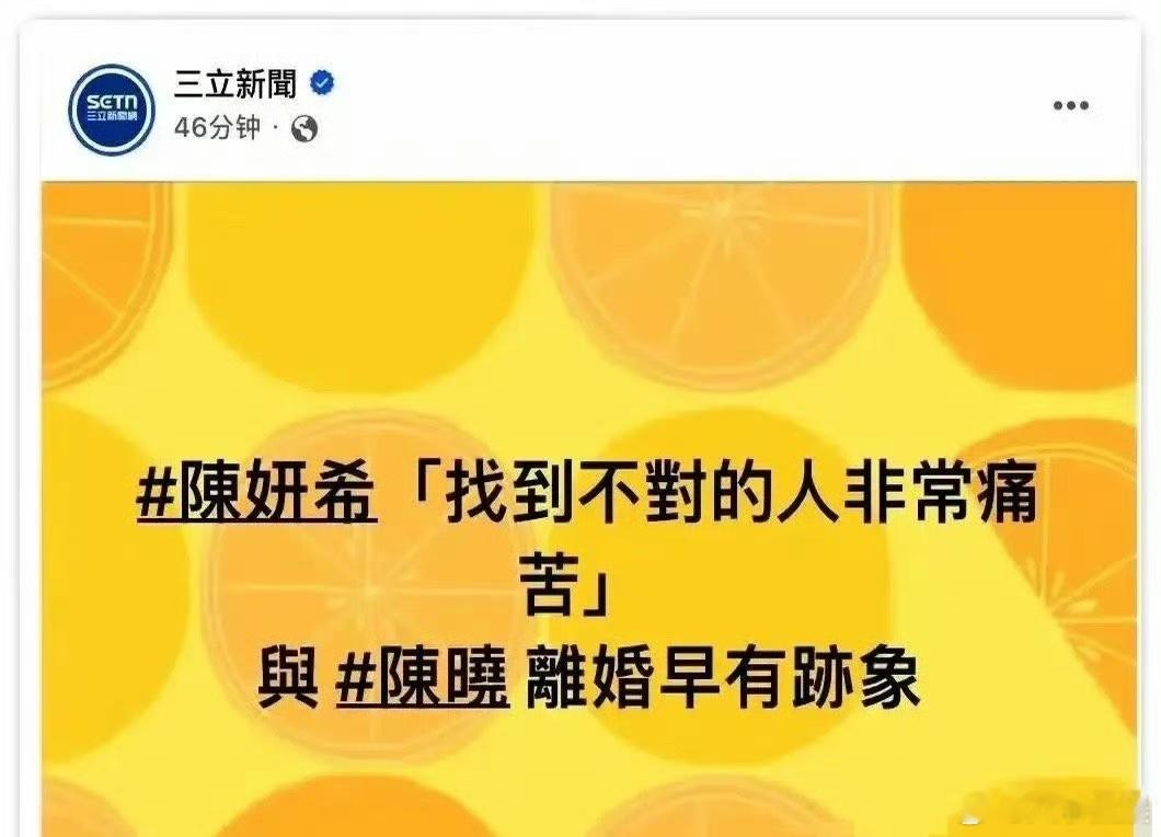 继汪小菲大S之后陈晓又被台媒🐸围攻了 