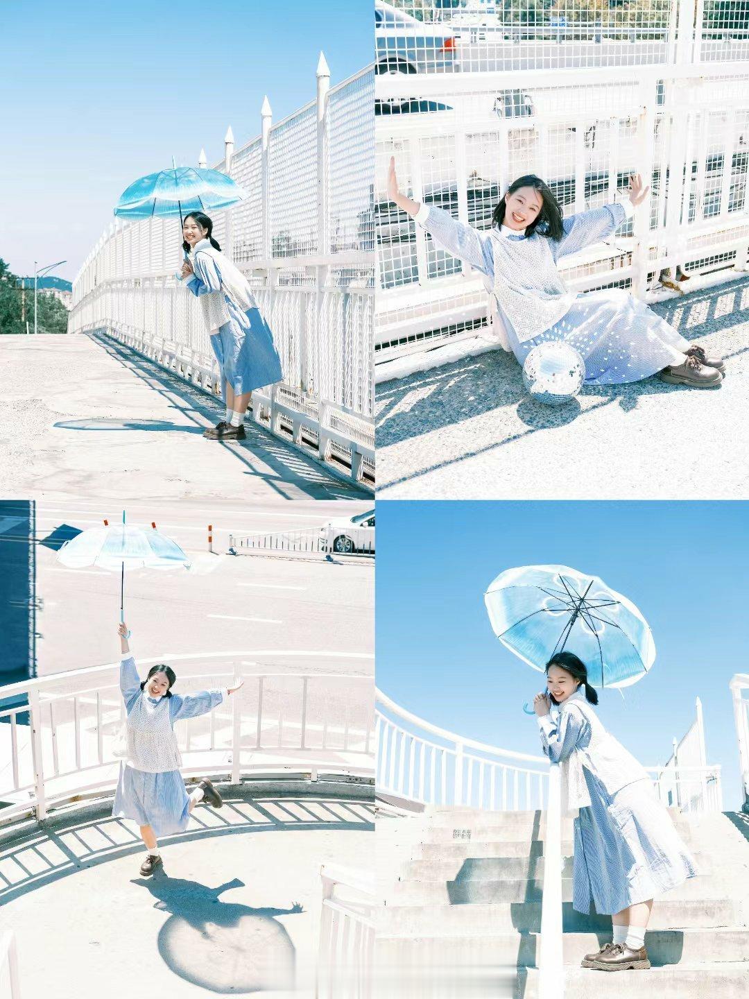 苏木先森（约拍看置顶）的笔记 大连天桥日系胶片写真，普通过街天桥就能拍出满满日系