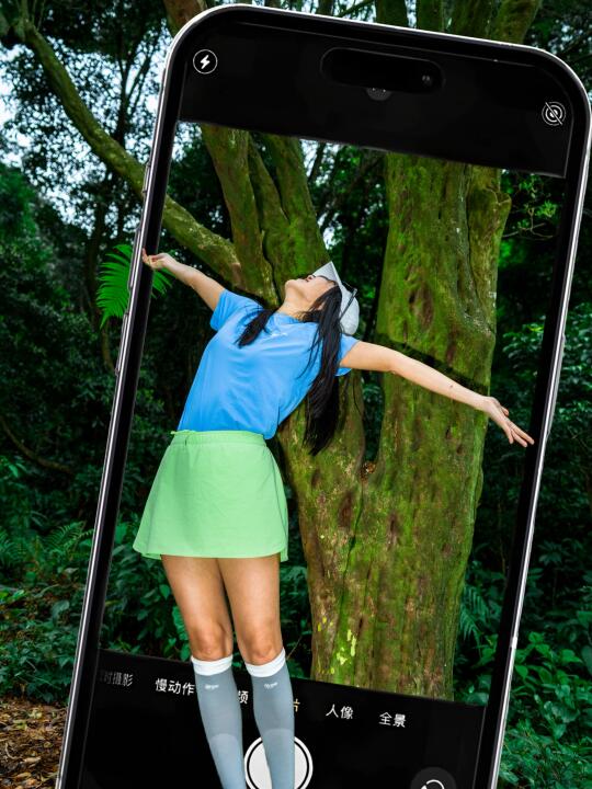 户外的生命力冲出屏幕