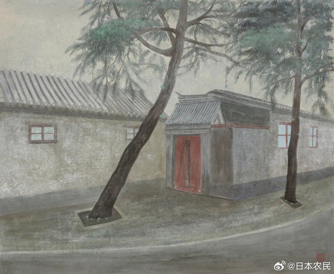 墨香与菜香相映，雅俗共赏，意境清雅～～刘铭义先生笔下的“农沁茶棚”，笔力沉稳温润