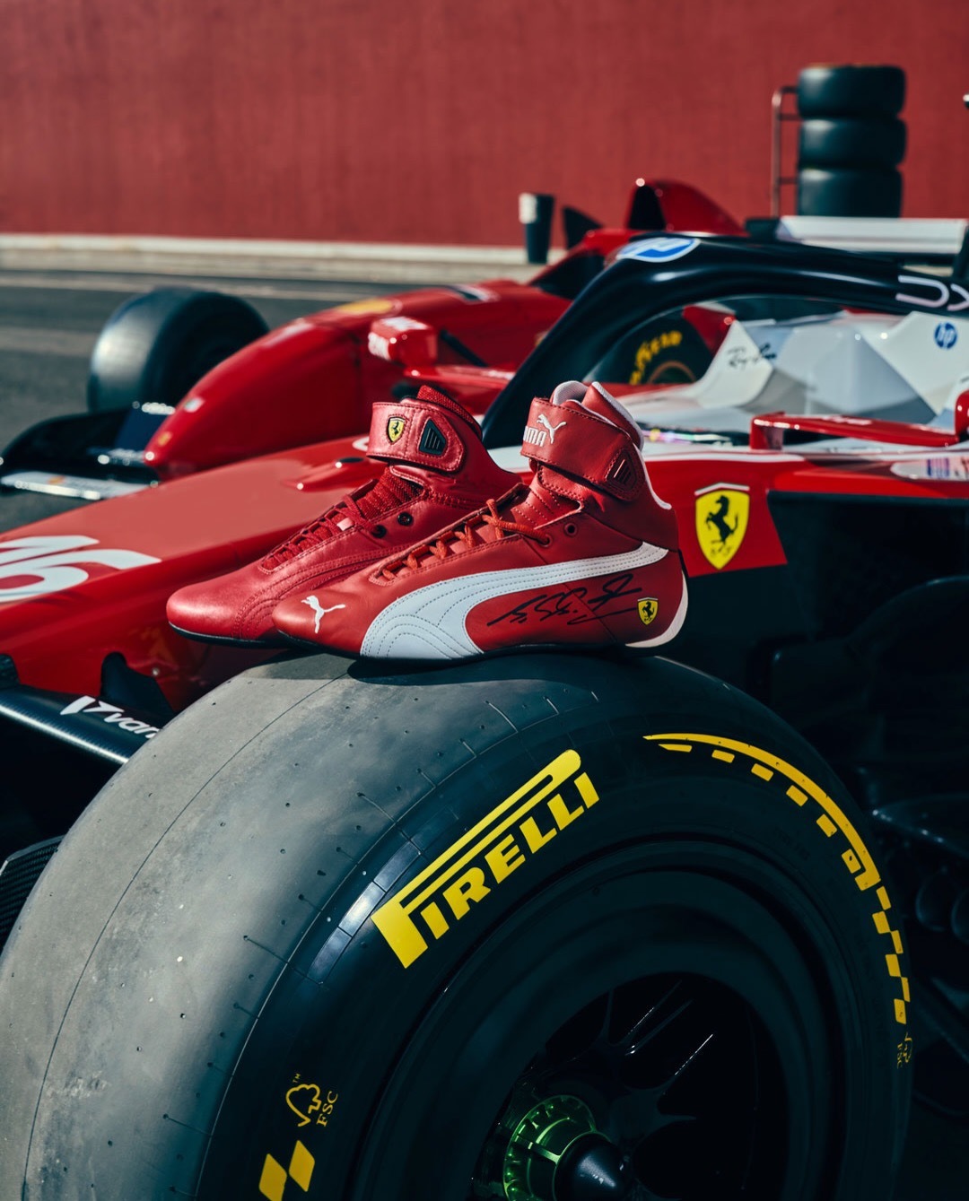 PUMA 携手法拉利F1车队（Scuderia Ferrari HP）于 F1 