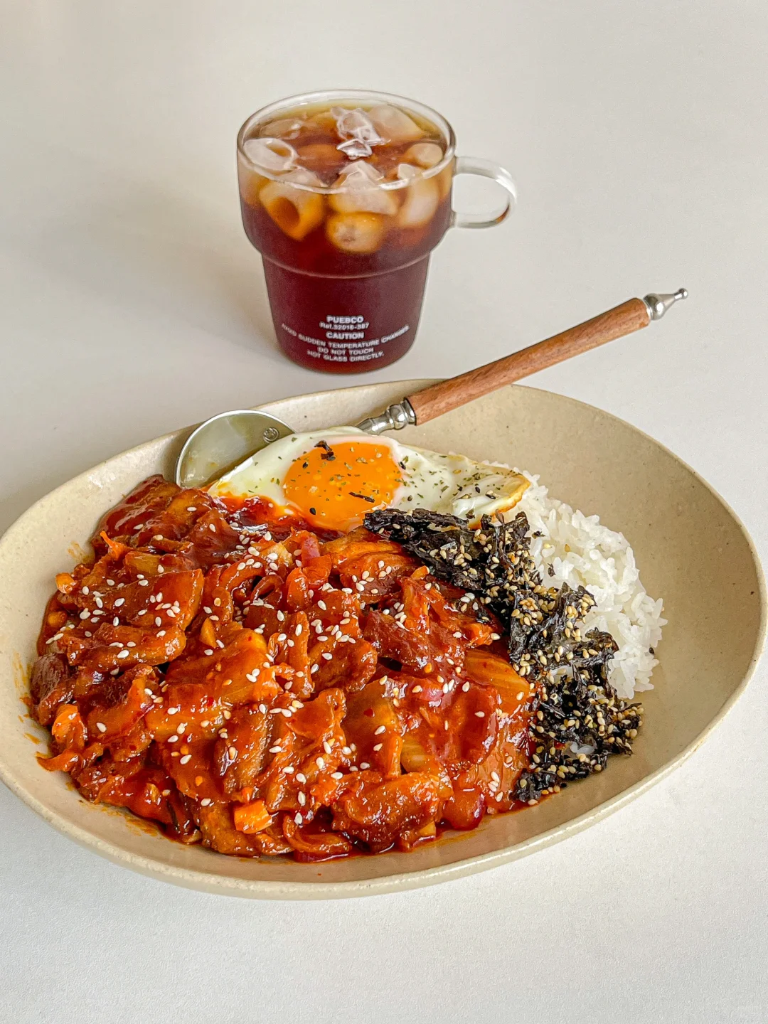 饭张力拉满🥓五花肉泡菜拌饭🍳巨香巨好吃😋