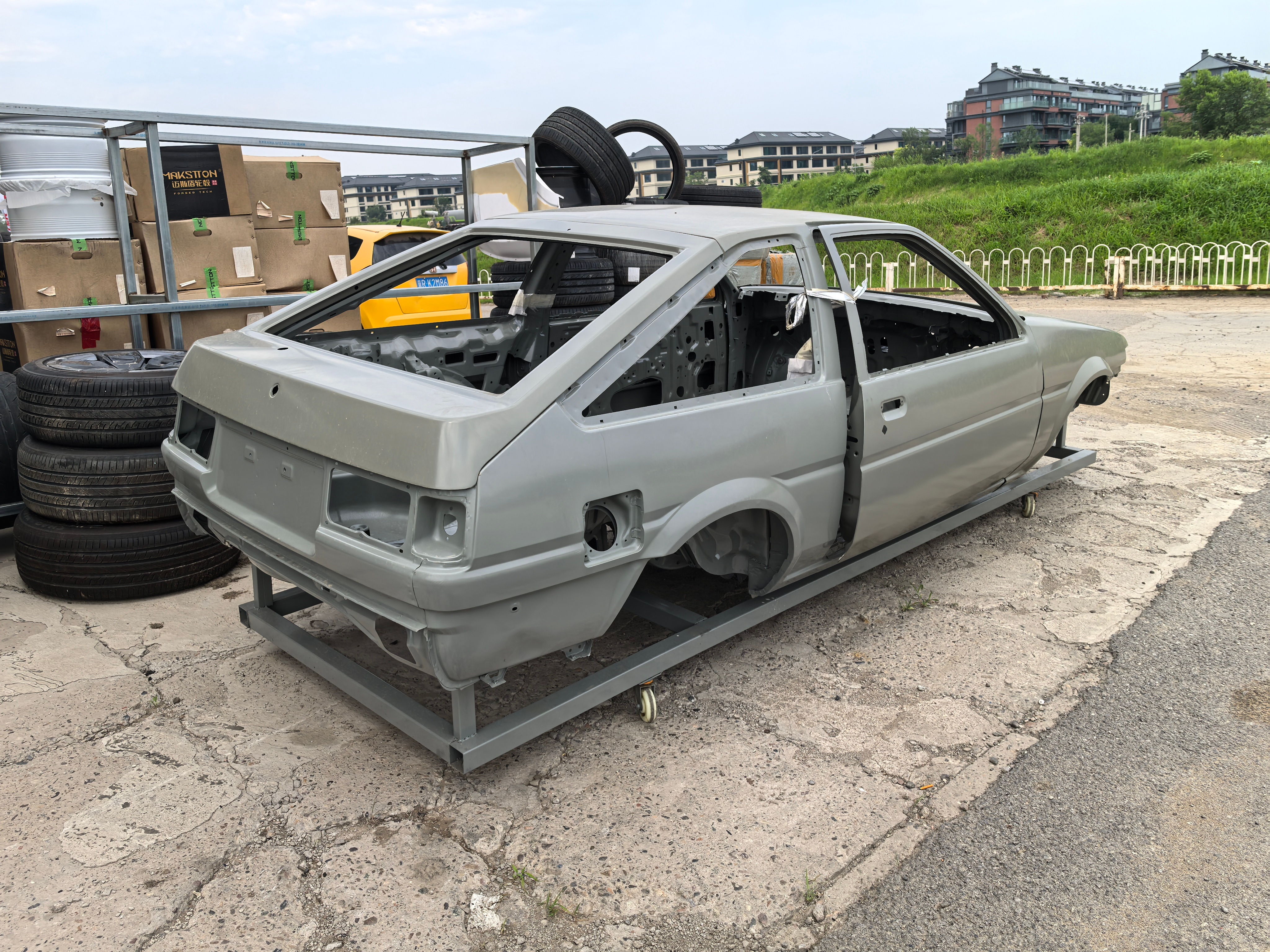 全新国产AE86车壳 AE86可以永生了 