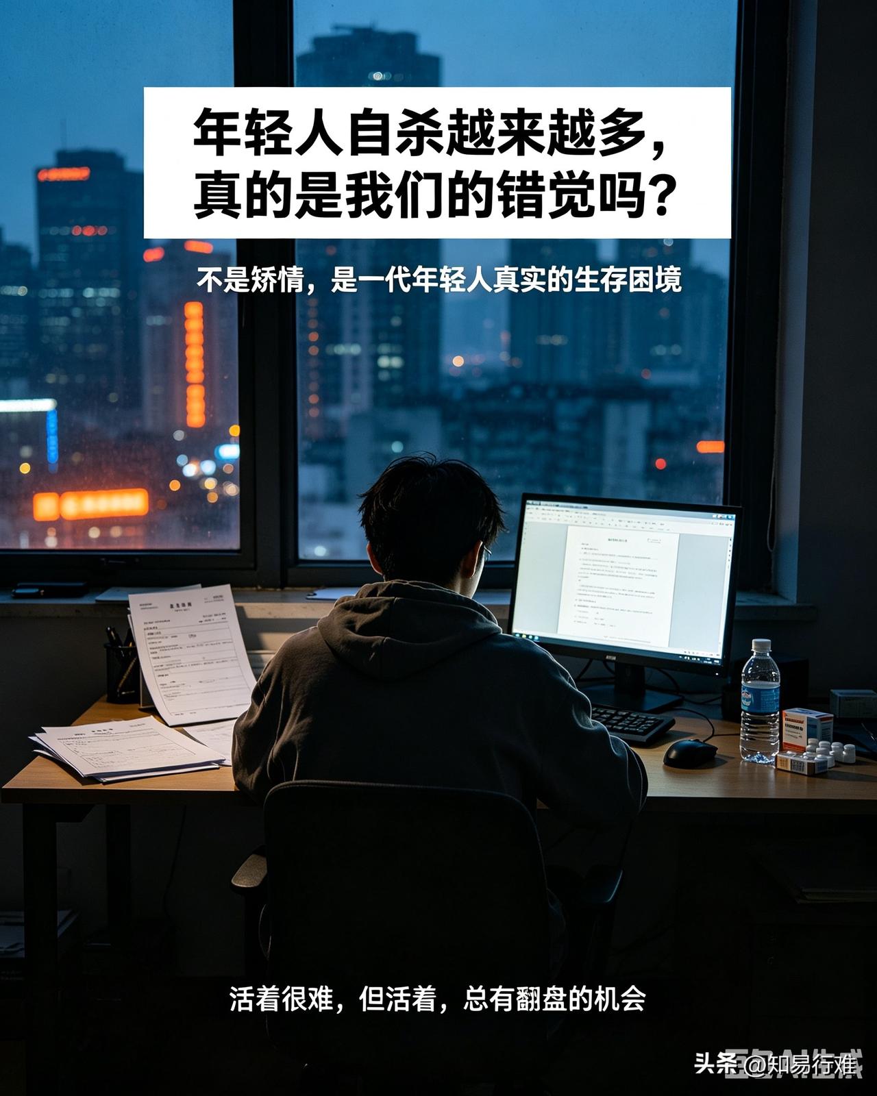 年轻人自杀越来越多，真的是我们的错觉吗？残酷的真相，该正视了

最近刷网，很多人