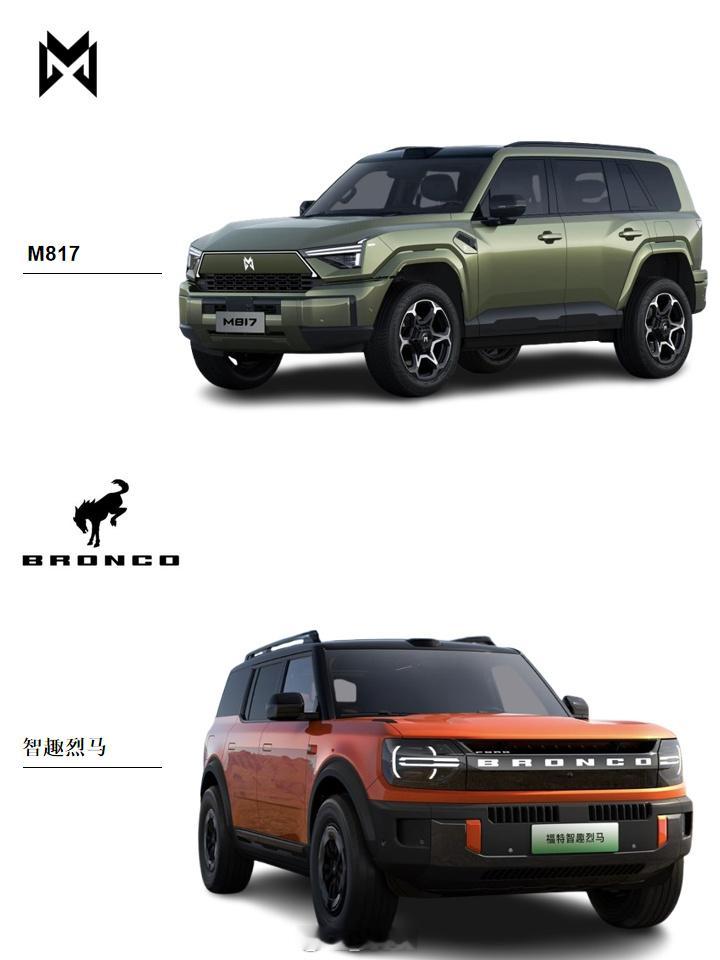 福特烈马 vs 东风猛士，二选一，智趣烈马还是M817