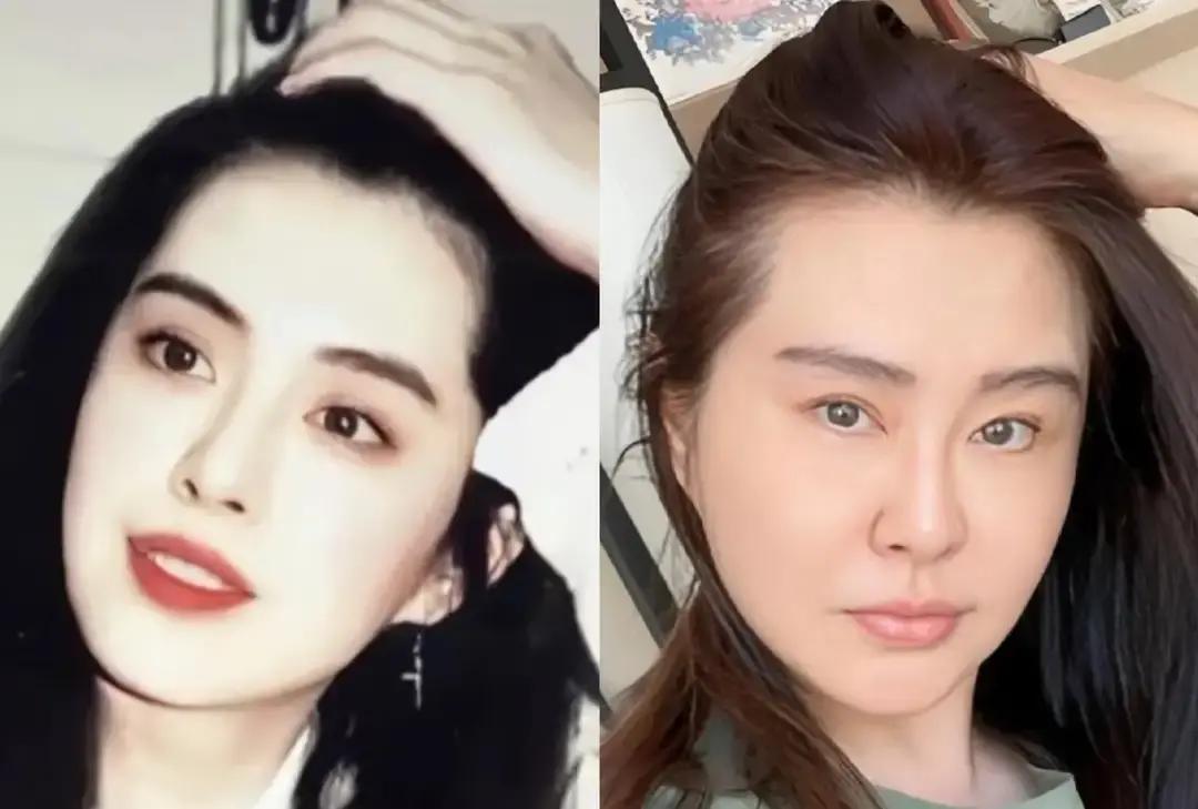 57岁王祖贤脸垮了
 
她最后一次公开露面，眼角吊得比二十年前还紧。老粉翻出20