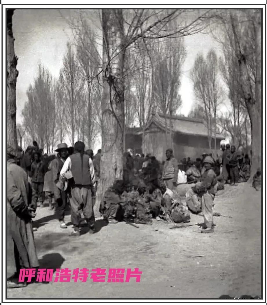 呼和浩特老照片分享：你知道呼和浩特新城区有个年代久远的“奶奶庙”吗，也有人说是“
