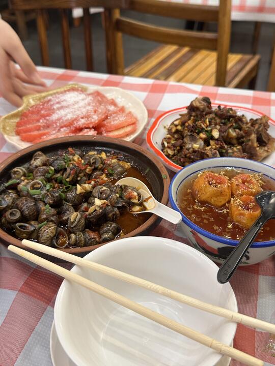 株洲zhei 一桌好吃s了！！