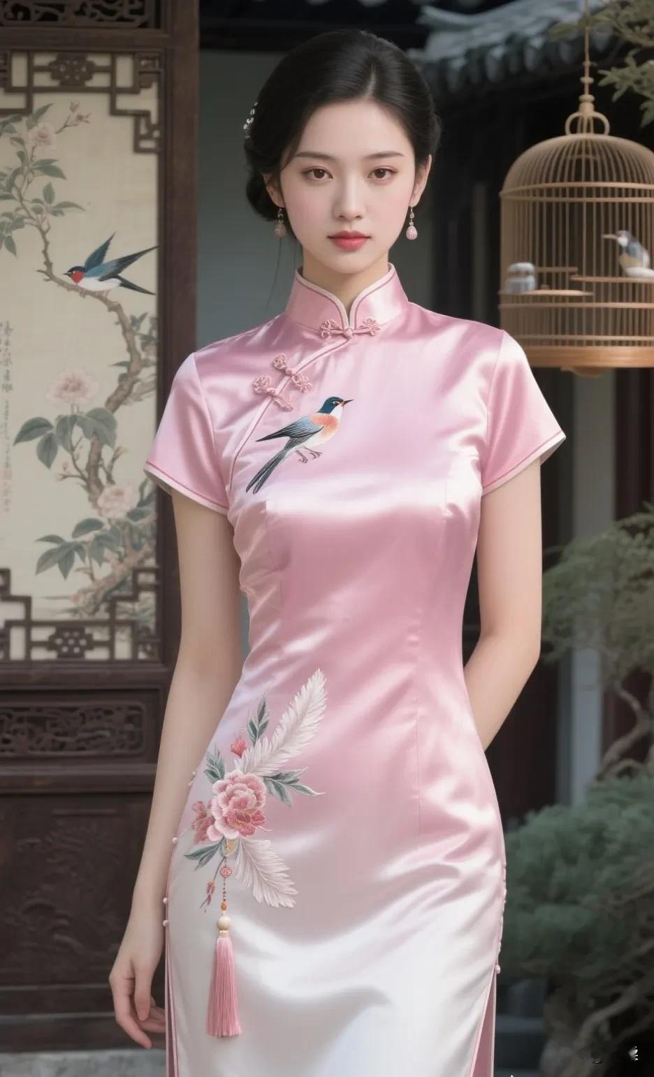 穿旗袍，里面穿什么内搭