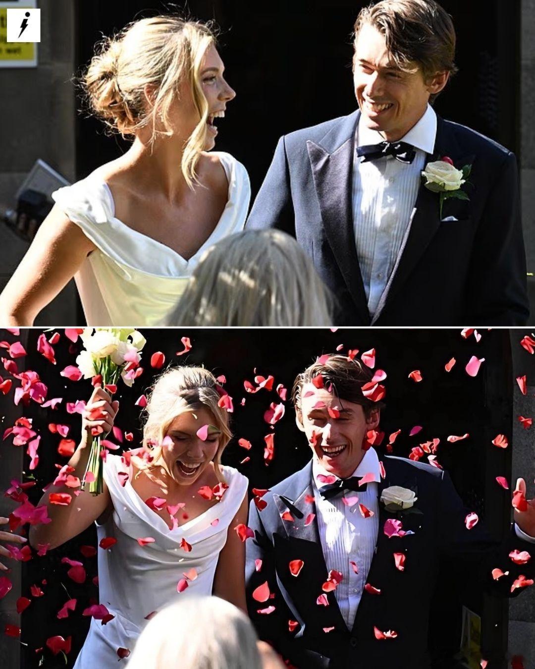 携手走进人生的新阶段恭喜Alex & Katie 💍✨ 📷图片来源：spor