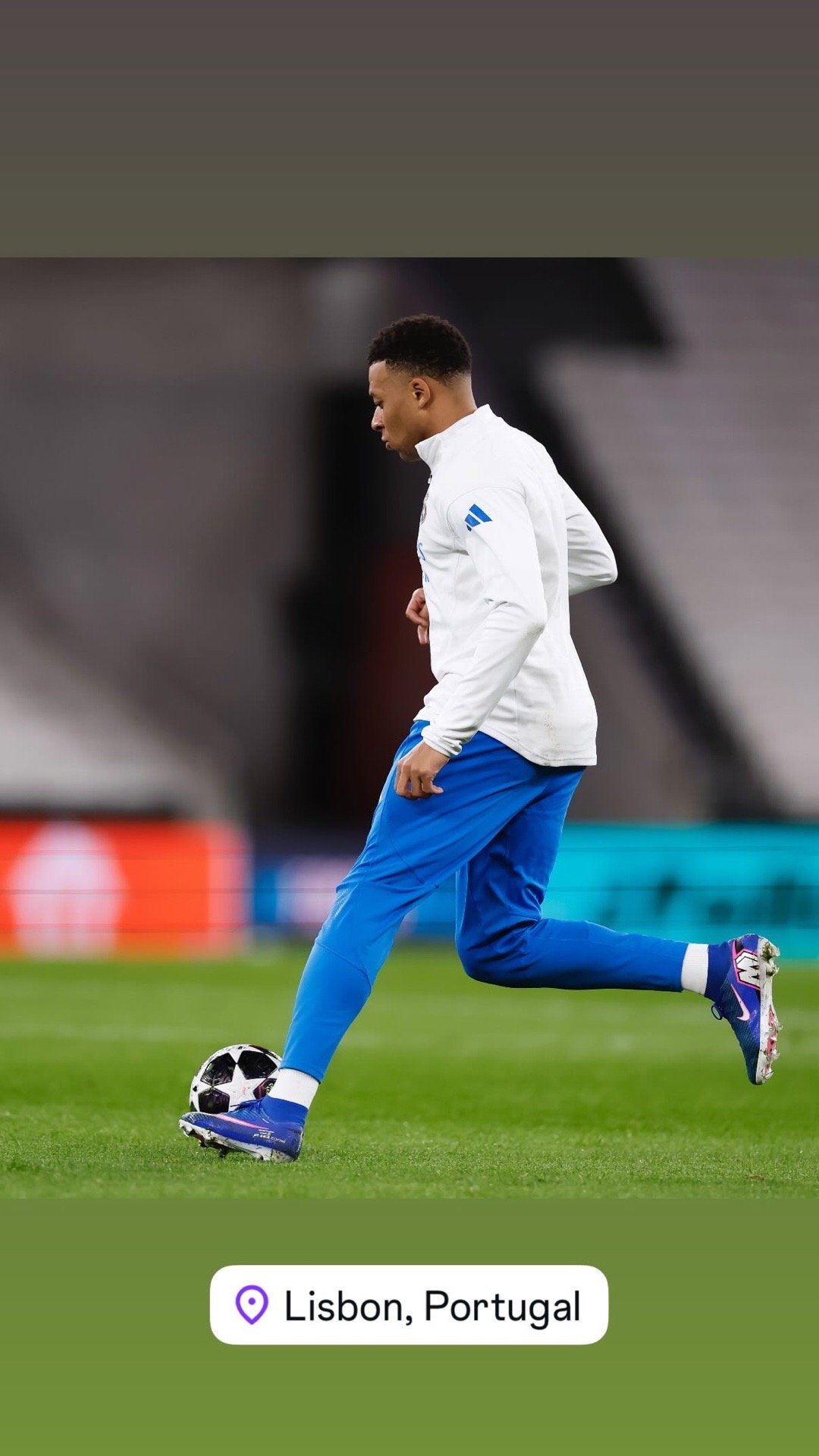 姆巴佩  IG STORY更新姆巴佩