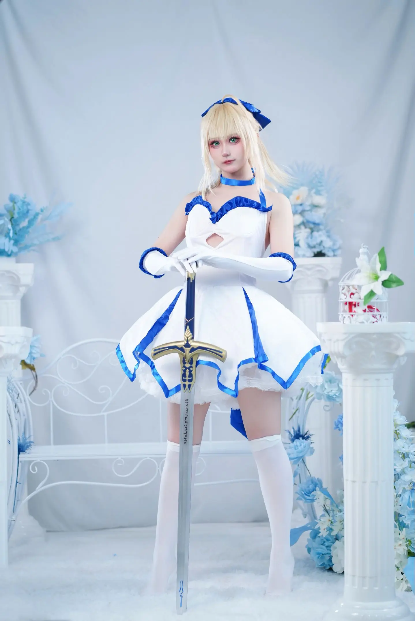 Saber lily 。一想到前两年朋友出这套被问是不是琴团长我就想笑...