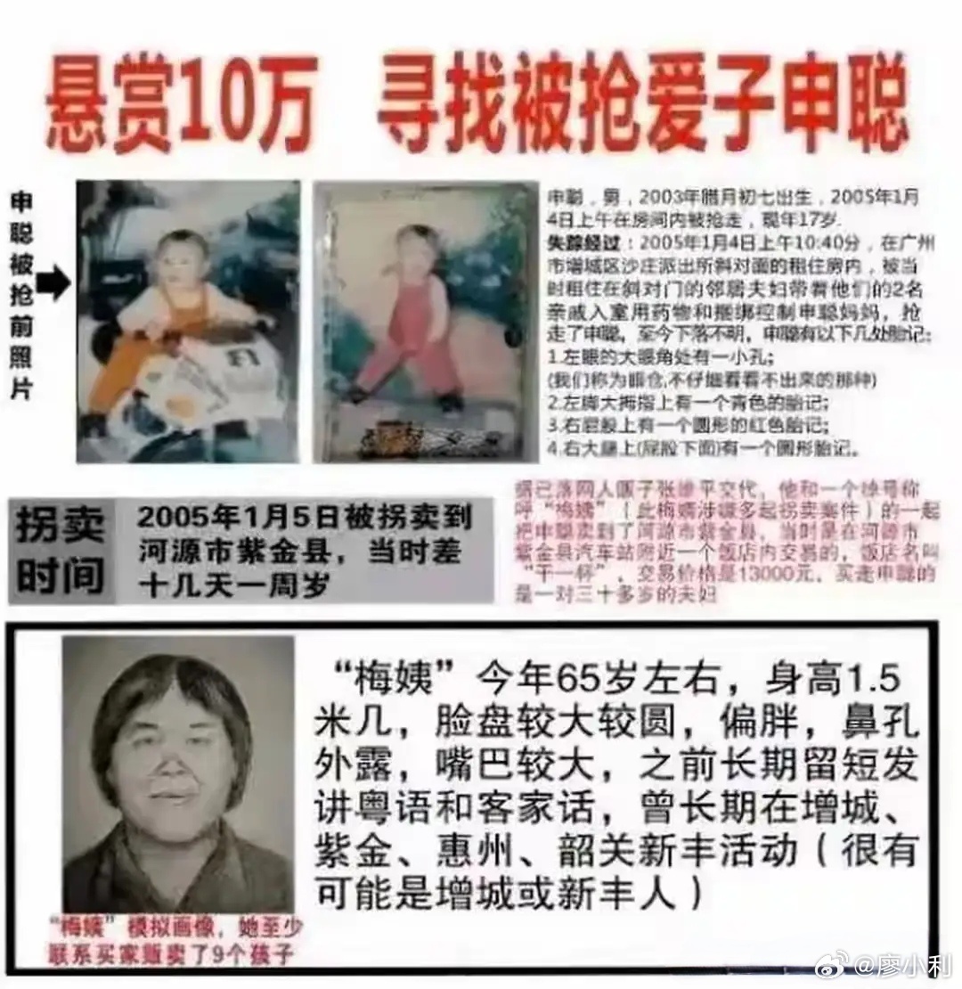 梅姨长相与公布画像相似度不高梅姨真实长相与画像相似度不高，并不意外。时隔二十多年