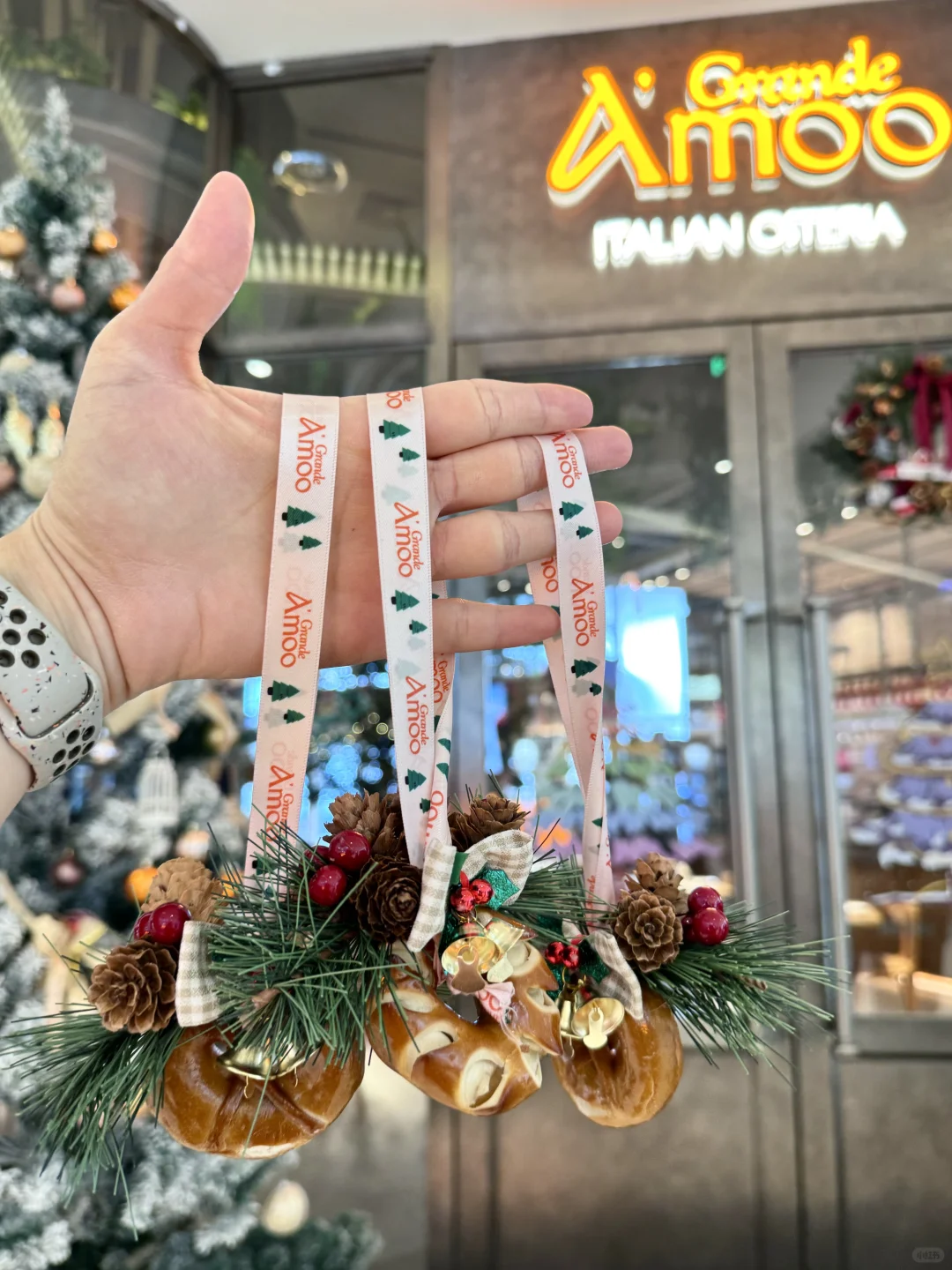 北京！！0元购的圣诞小挂件❄️🧑‍🎄✨好可爱呀！