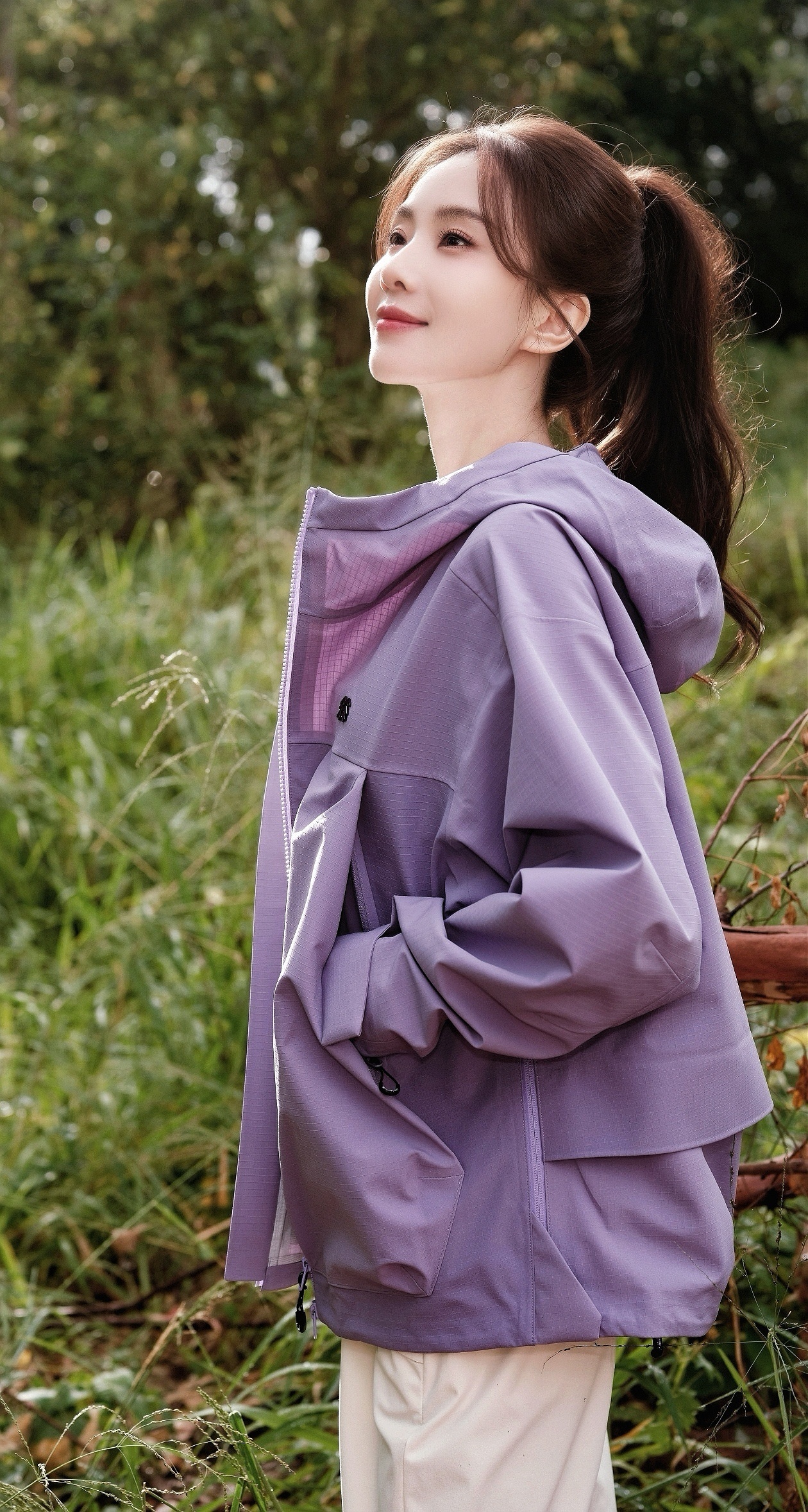 运动休闲风的刘诗诗 