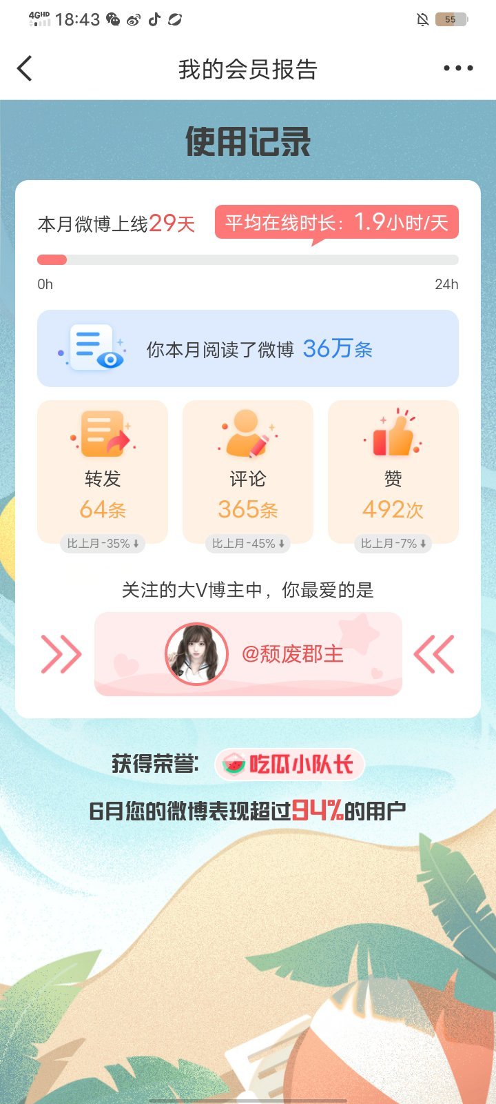 颓废郡主打钱