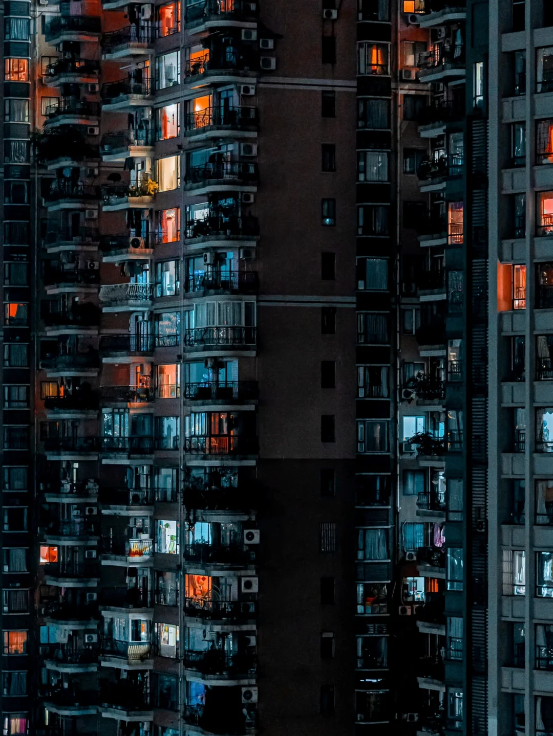 万家灯火，看着就很温暖