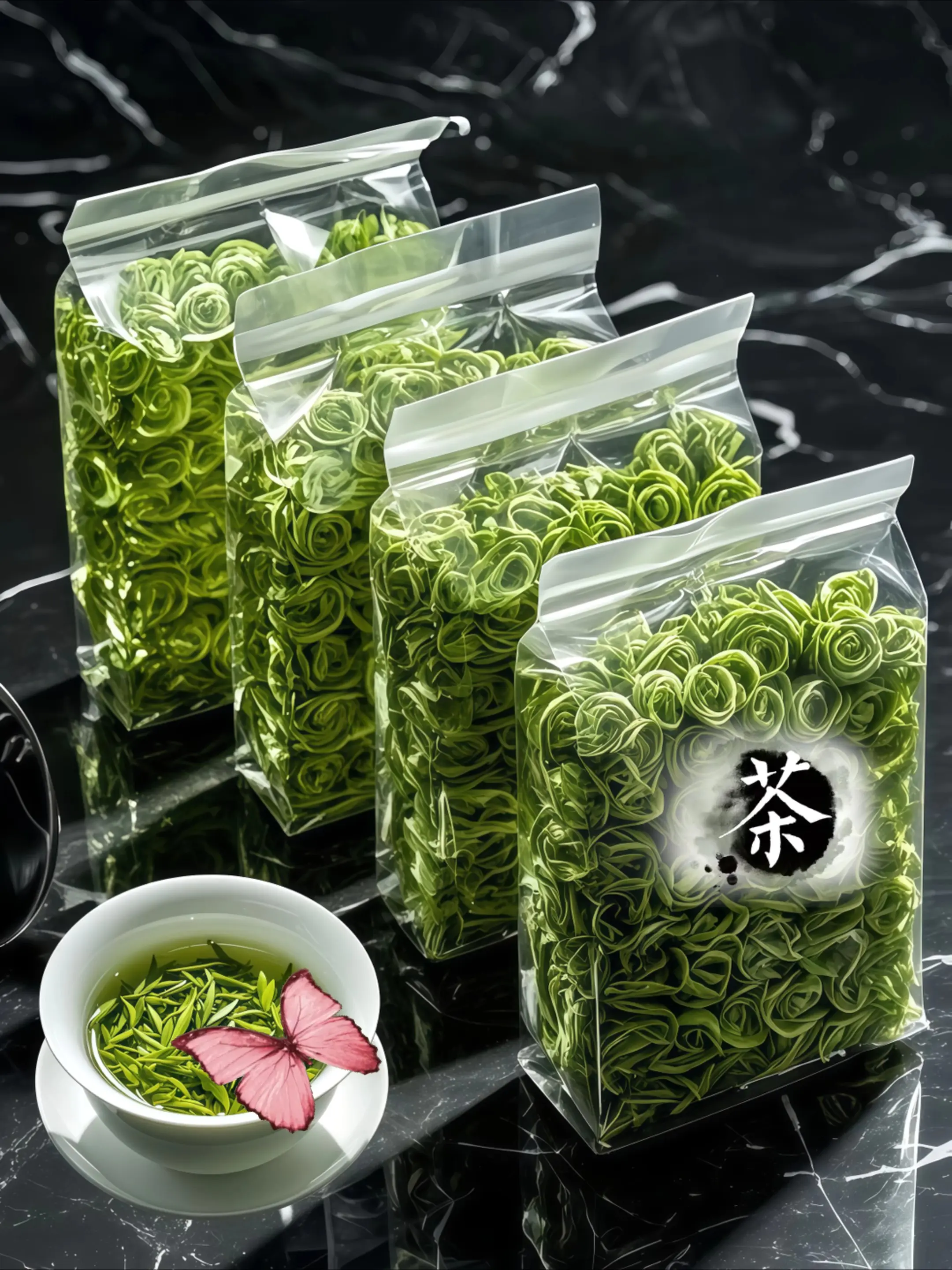 正宗贵州都匀毛尖绿茶春茶新茶上市啦！春日，都匀的茶山云雾缭绕，鲜嫩的茶...