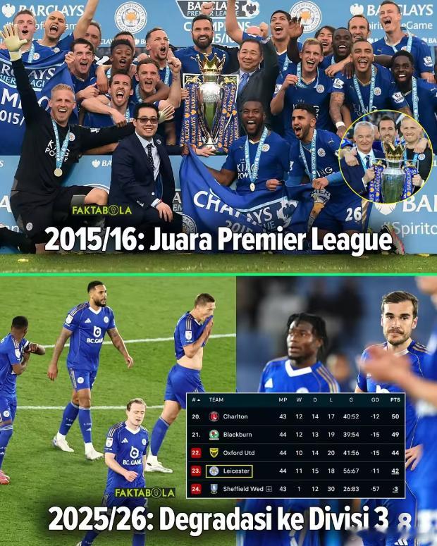 2016年到2026年，不过是历史长河的一瞬，却足以让一支球队从云端跌入谷底。莱