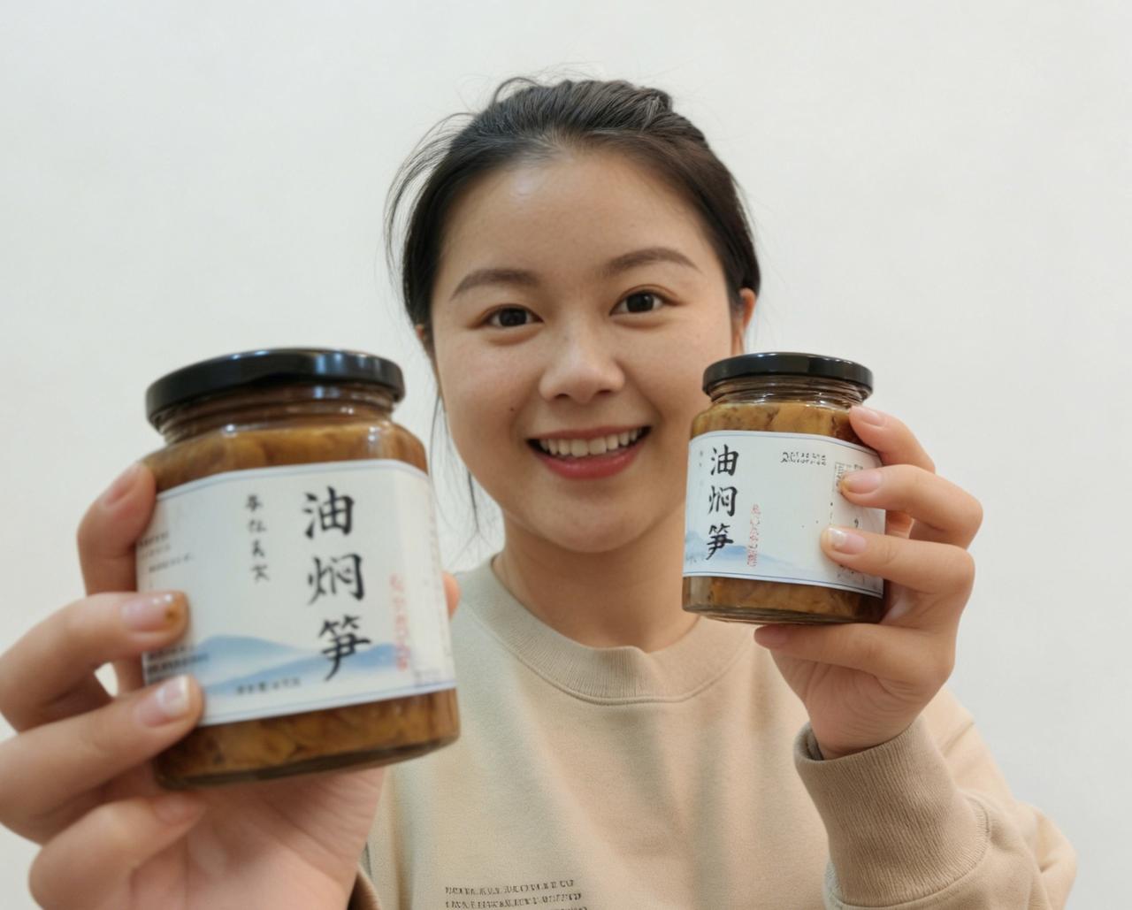 下饭界的神器来了！奉化老底子农家油焖笋应季上市了。

小兜卖这个油焖笋卖了7年了