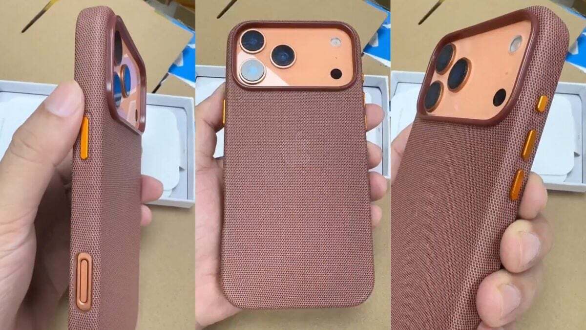 iPhone 17 Pro Max配“环保壳”，（ ）出新高度。 ​​​