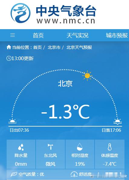 今天13时，北京相对湿度19%，从2024年12月30日-2025年1月8日，北