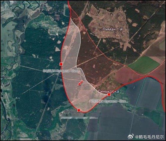 9月3日至7日，俄军解放了106平方公里的领土。 ​​​