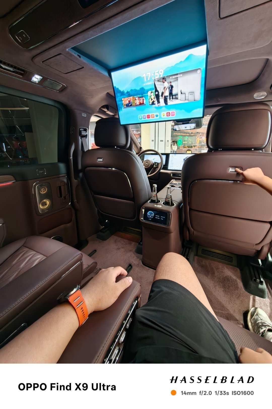 今天还看了一台智界V9 MPV，我是阿尔法用户，看V9整车观感比其他新能源家的M