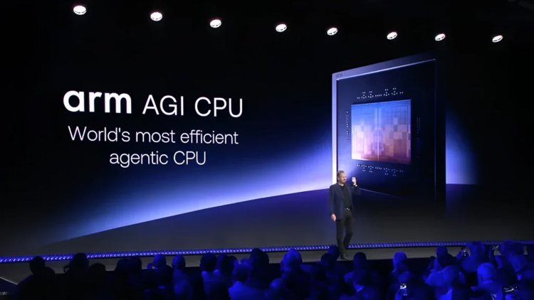 Arm发布其首款自主设计的量产CPU——Arm AGI CPU，面向Agenti