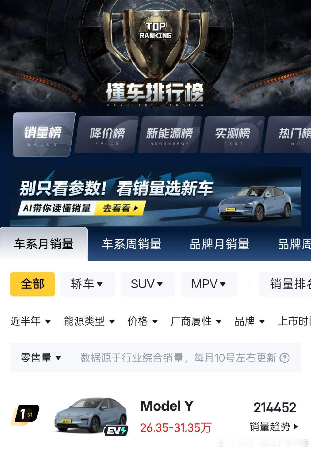 任你随便咋咋呼呼，各种吹牛逼，各种博眼球吸引注意力...低调的model Y依旧