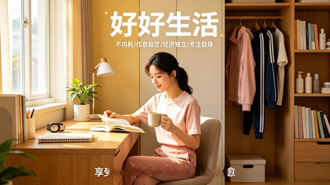 女人过得很好的18个细节

①停止精神内耗，遇事专注解决问题！
②规律作息不熬夜