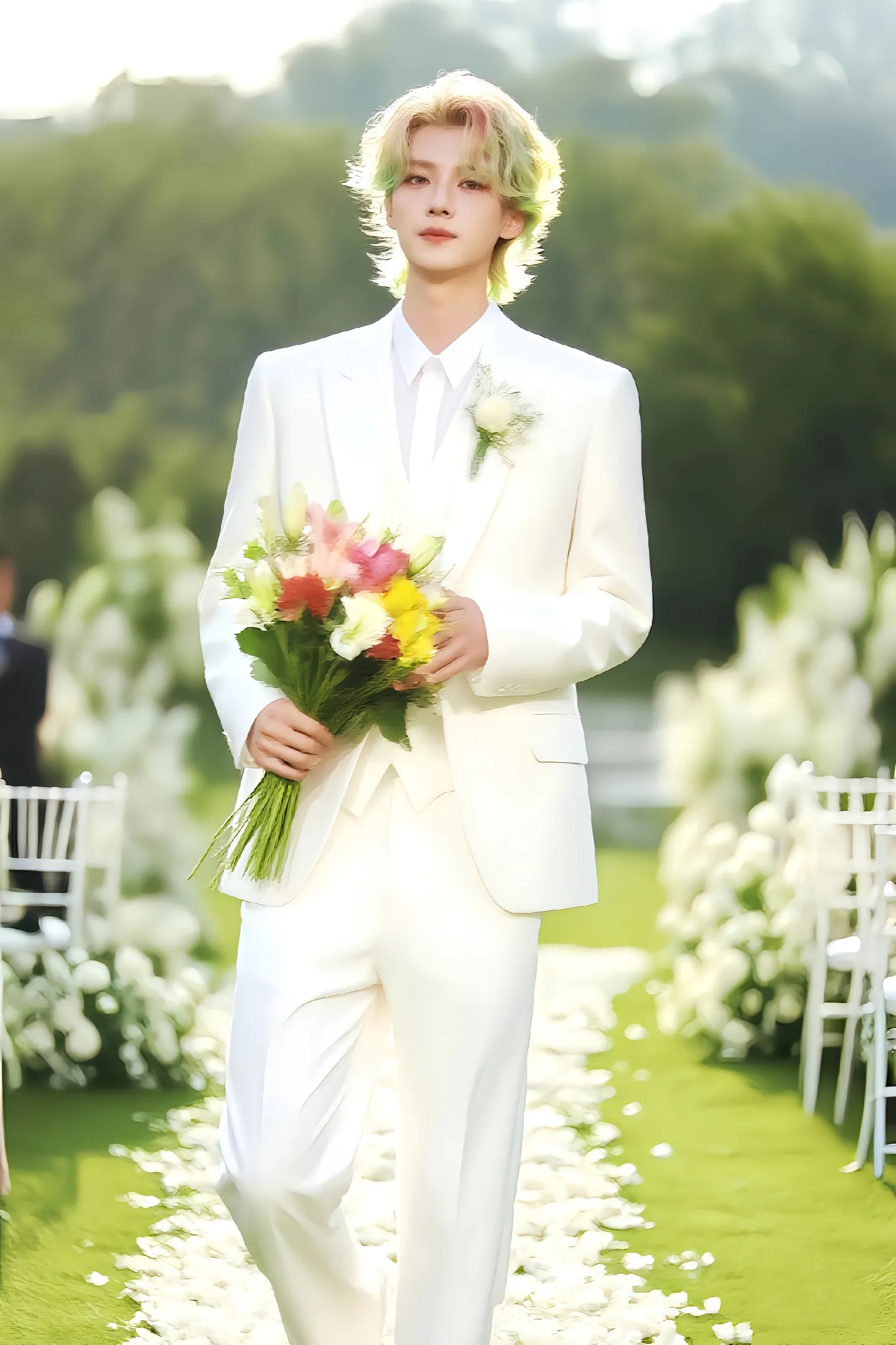 这是和芦苇的婚礼嘛鹿晗 ​​​