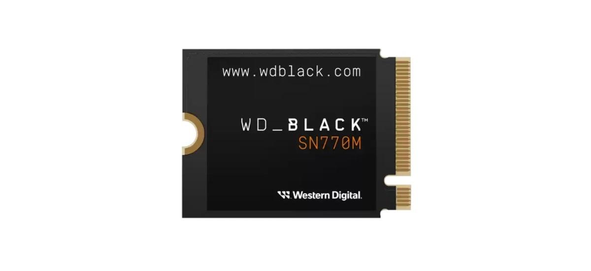 【西数发布WD_BLACK SN770M系列SSD】日前，西部数据推出了一款单面