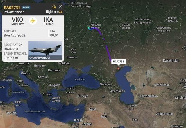 中俄会晤后，外网疯传：瓦格纳专机突降德黑兰，伊朗运输机带着红旗-9从中国返航
