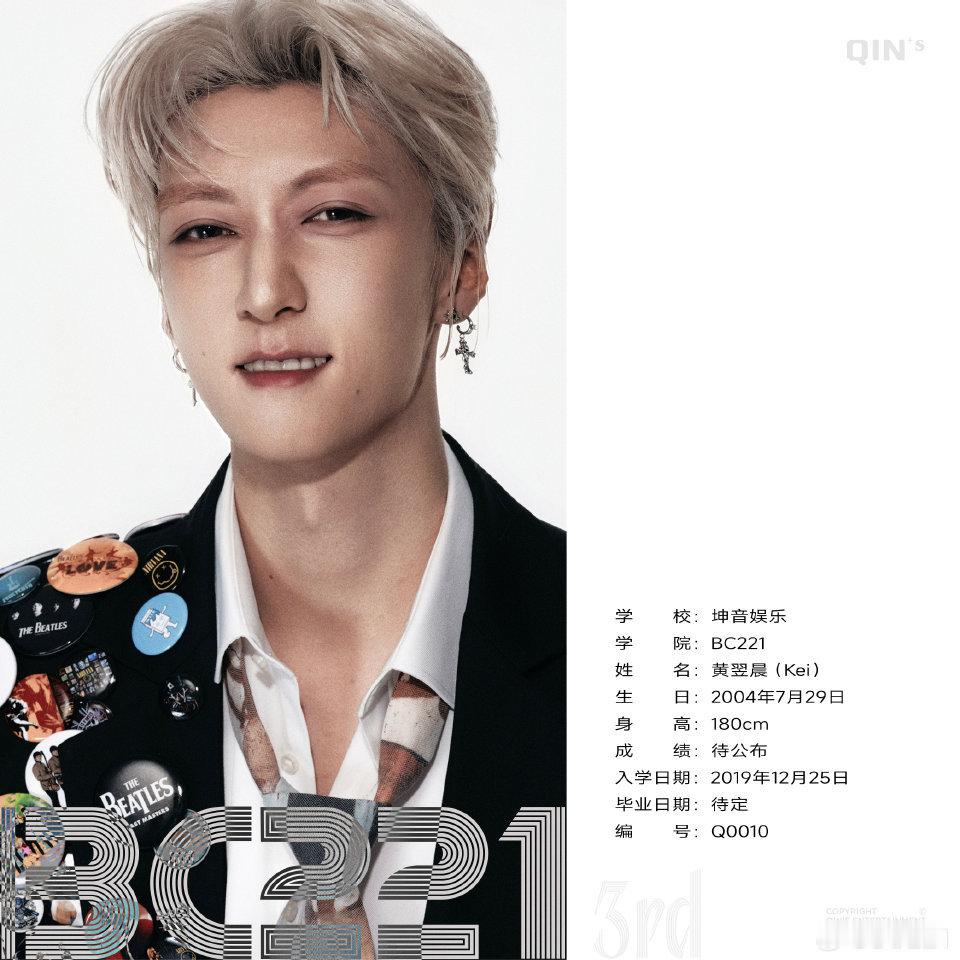 BC221学院第三代官宣照，有想买股的吗 