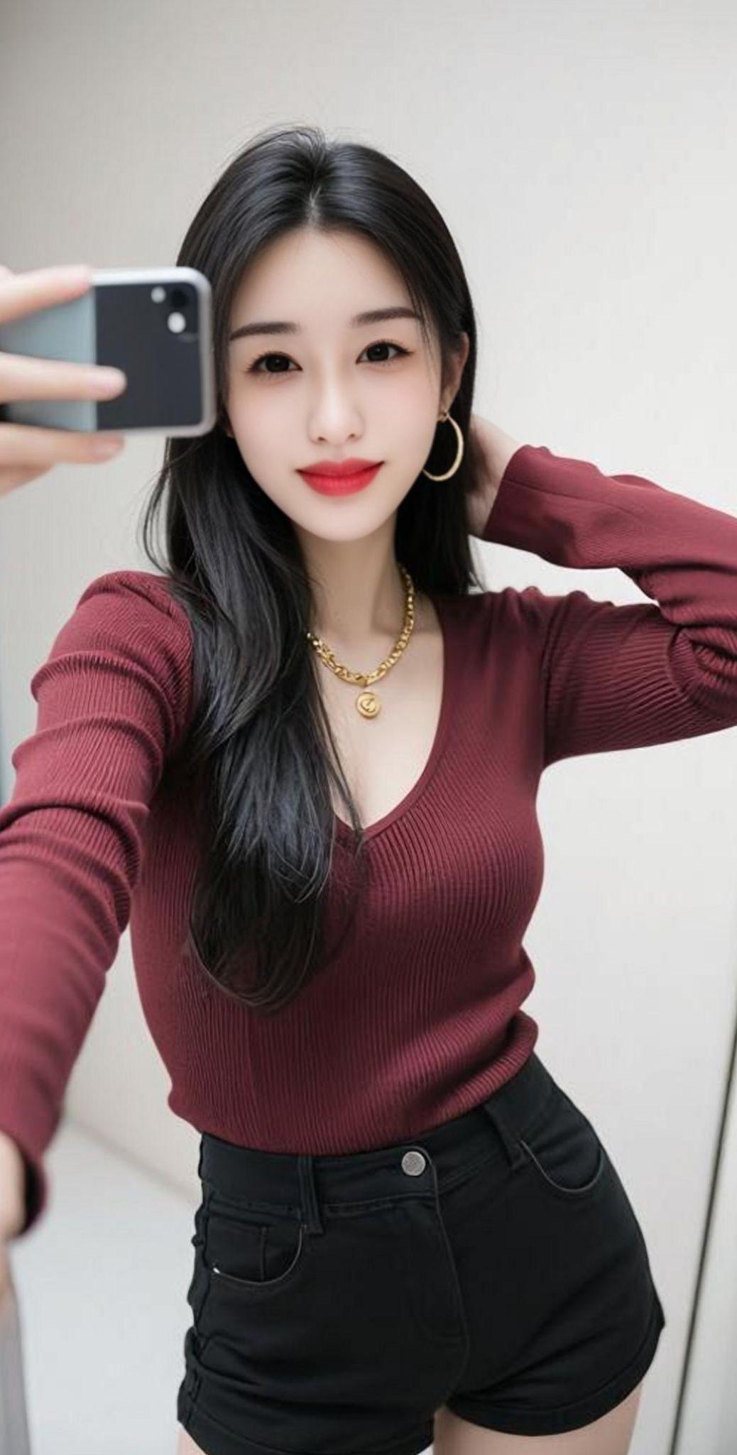 AI时尚丽人风格